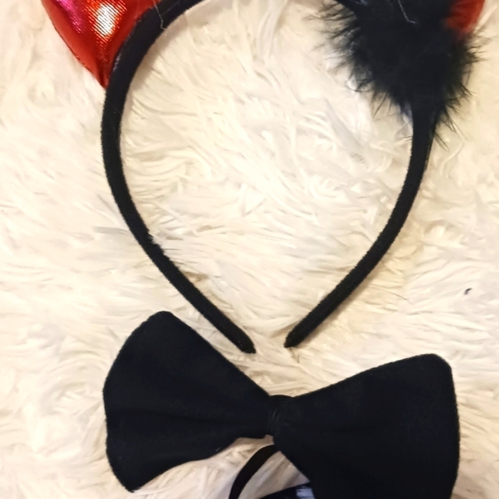 Halloween sexy devil accessories & Devil horns & pitchfork..